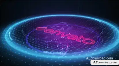 Technology Logo Video Displays template preview