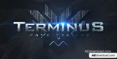 Terminus Game Trailer Video Displays template preview