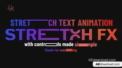 Text Animation Elements template preview