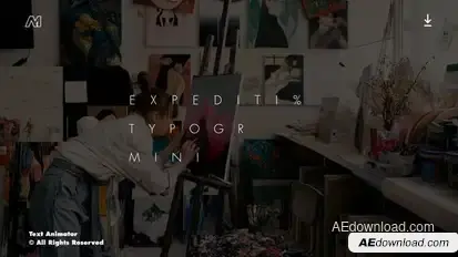 Text Animator | MOGRT Premiere Pro template preview