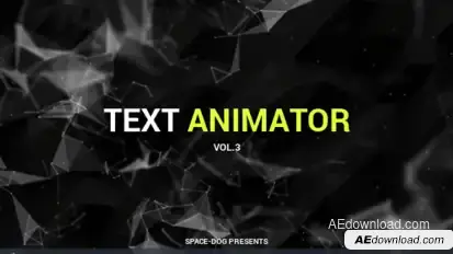 Text Animator vol.3 Video Displays template preview