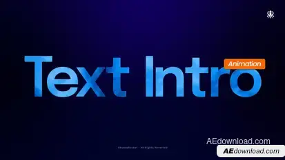 Text Intro Titles template preview