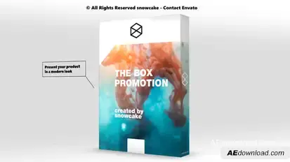 The Box Promotion Video Displays template preview