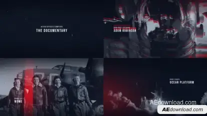 The Documentary - History 4k Video Displays template preview
