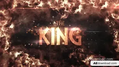The King Video Displays template preview
