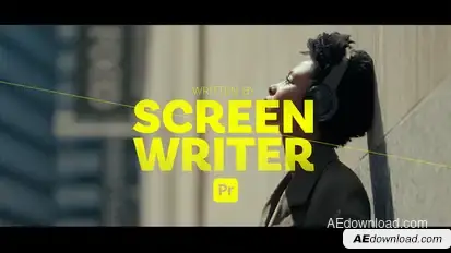 The Line Opening Titles for Premiere Pro Premiere Pro template preview