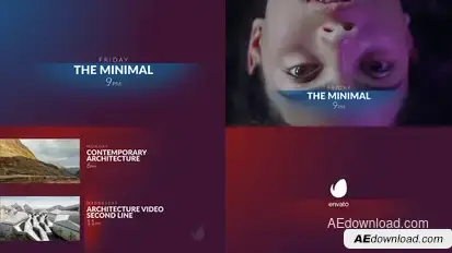 The Minimal Broadcast Package Video Displays template preview