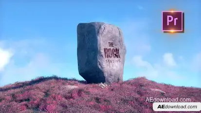 The Rock Opener PRO Premiere Pro template preview