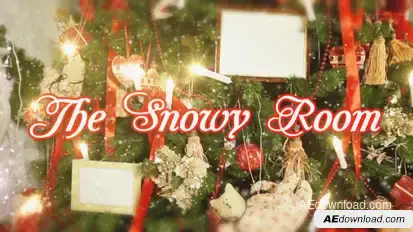 The Snowy Room Video Displays template preview