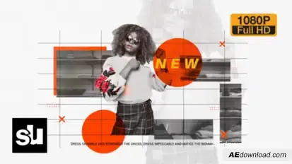 Through Glass Video Displays template preview