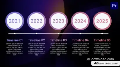 Timeline | MOGRT Premiere Pro template preview