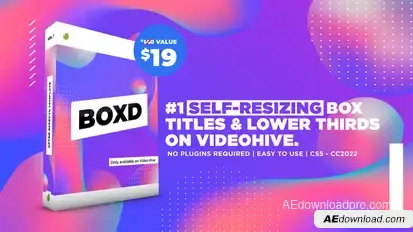 Titles Video Displays template preview