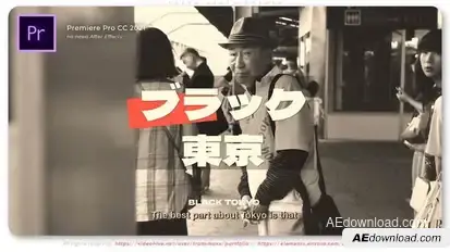 Tokyo Kyoto Opener Premiere Pro template preview