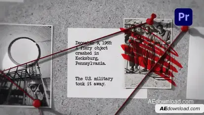 Top Secret Classified Files Opener Premiere Pro template preview