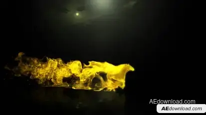 Trailing Horse Logo Reveal Video Displays template preview