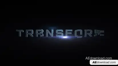 Transform Type - Animated Typeface Video Displays template preview