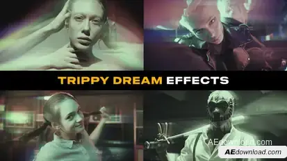 Trippy Dream Effects | Premiere Pro Premiere Pro template preview