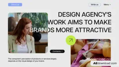 Typography Agency Promo Premiere Pro template preview