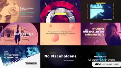 Typography Pack 02 Premiere Pro template preview