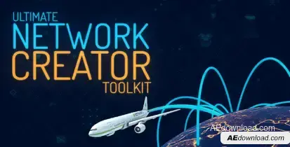 Ultimate Network Creator Toolkit Video Displays template preview