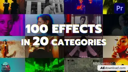 Ultimate Video Effects Pack Premiere Pro template preview