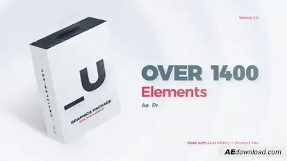 Untitled // Graphics Package Video Displays template preview
