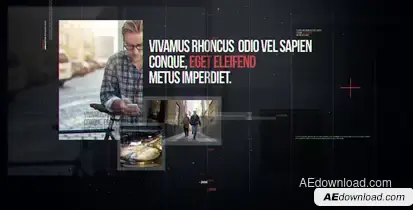 Urban - Broadcast Pack Video Displays template preview