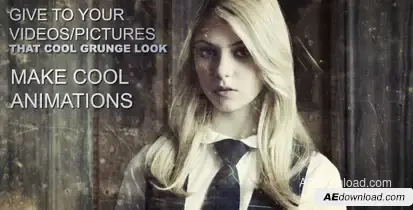 Urban Explorer - Grunge Animations Video Displays template preview