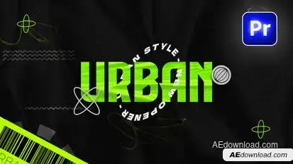 Urban Opener - 4k Premiere Pro template preview