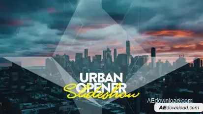 Urban Opener I Slideshow Video Displays template preview