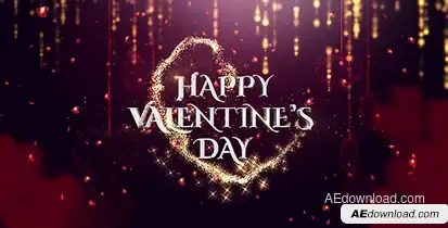 Valentine Video Displays template preview