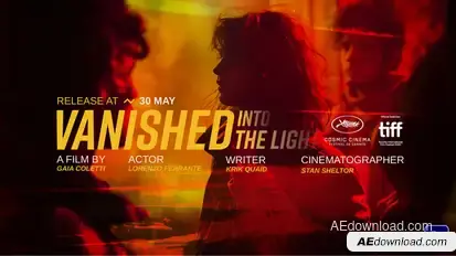 Vanished Cinematic Titles | MOGRT Premiere Pro template preview
