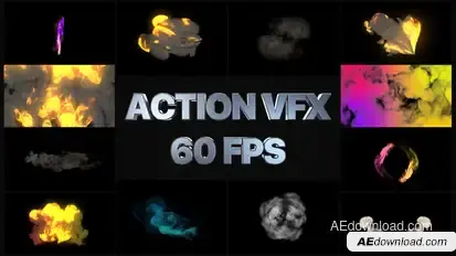 VFX Elements | After Effects Video Displays template preview