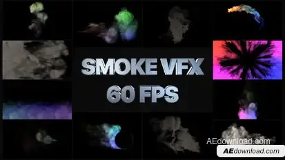 VFX Smoke Pack | After Effects Video Displays template preview