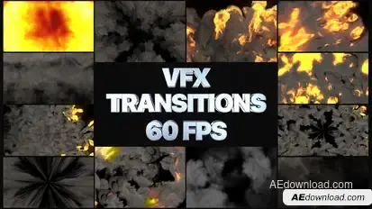 VFX Transitions | After Effects Video Displays template preview