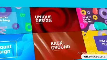 06 Backgrounds Elements template preview