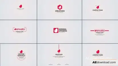 10 Clean Logo Opener Pack Openers template preview