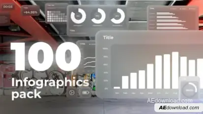100 Infographics Logo Stings template preview