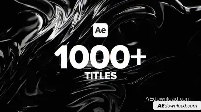 1000+ Titles For After Effects Titles template preview
