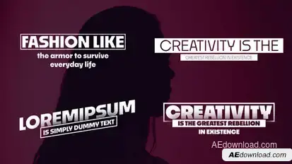 11 Text Animations | After Effects Titles template preview