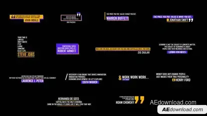 14 Stylish Corporate Titles Elements template preview