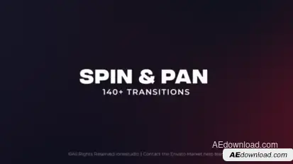 140+ Spin & Pan Transitions broadcast-packages template preview