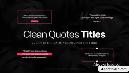 15 Clean Quotes Text Titles Titles template preview