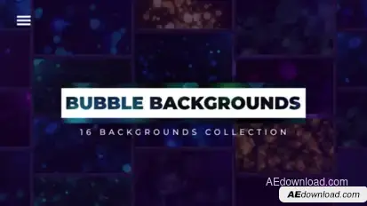 16 Bubble Backgrounds Elements template preview