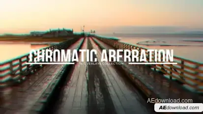 16 Chromatic Aberration Overlays Elements template preview