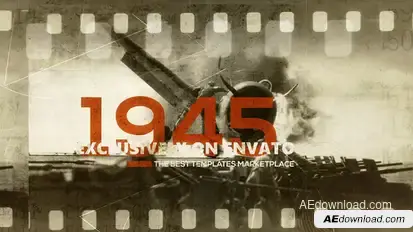 1945 History Opener Openers template preview