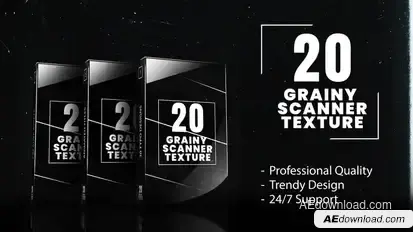 20-Grainy Scanner Backgrounds Dirty Textures & Scratched Pack Elements template preview