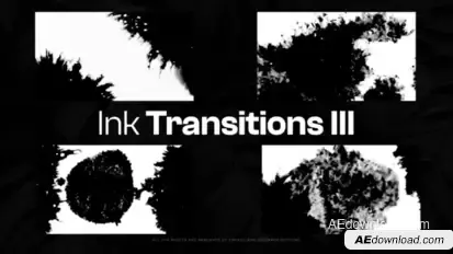 20 Ink Transitions III broadcast-packages template preview