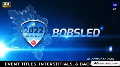 2026 Milano Cortina Italy Winter Games - Event Title Screens, Interstitials, & Backgrounds broadcast-packages template preview