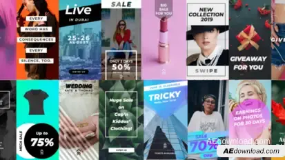 21 Instagram Stories Product Promo template preview